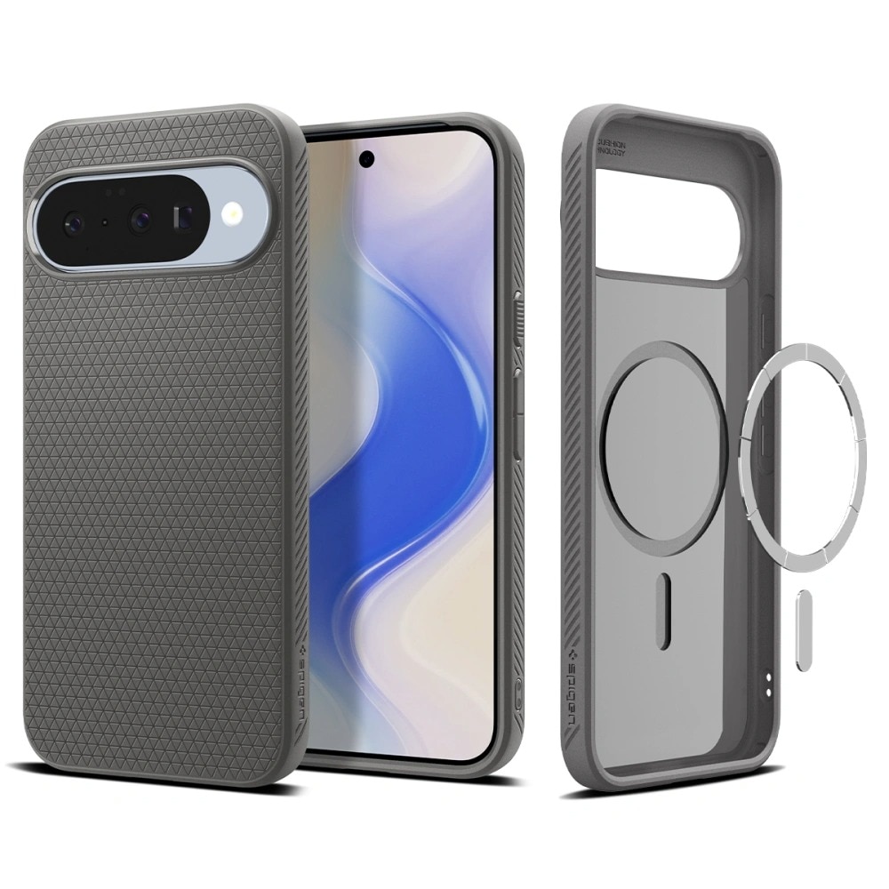 Case Liquid Air MagSafe Google Pixel 10 Pro XL Marble Gray