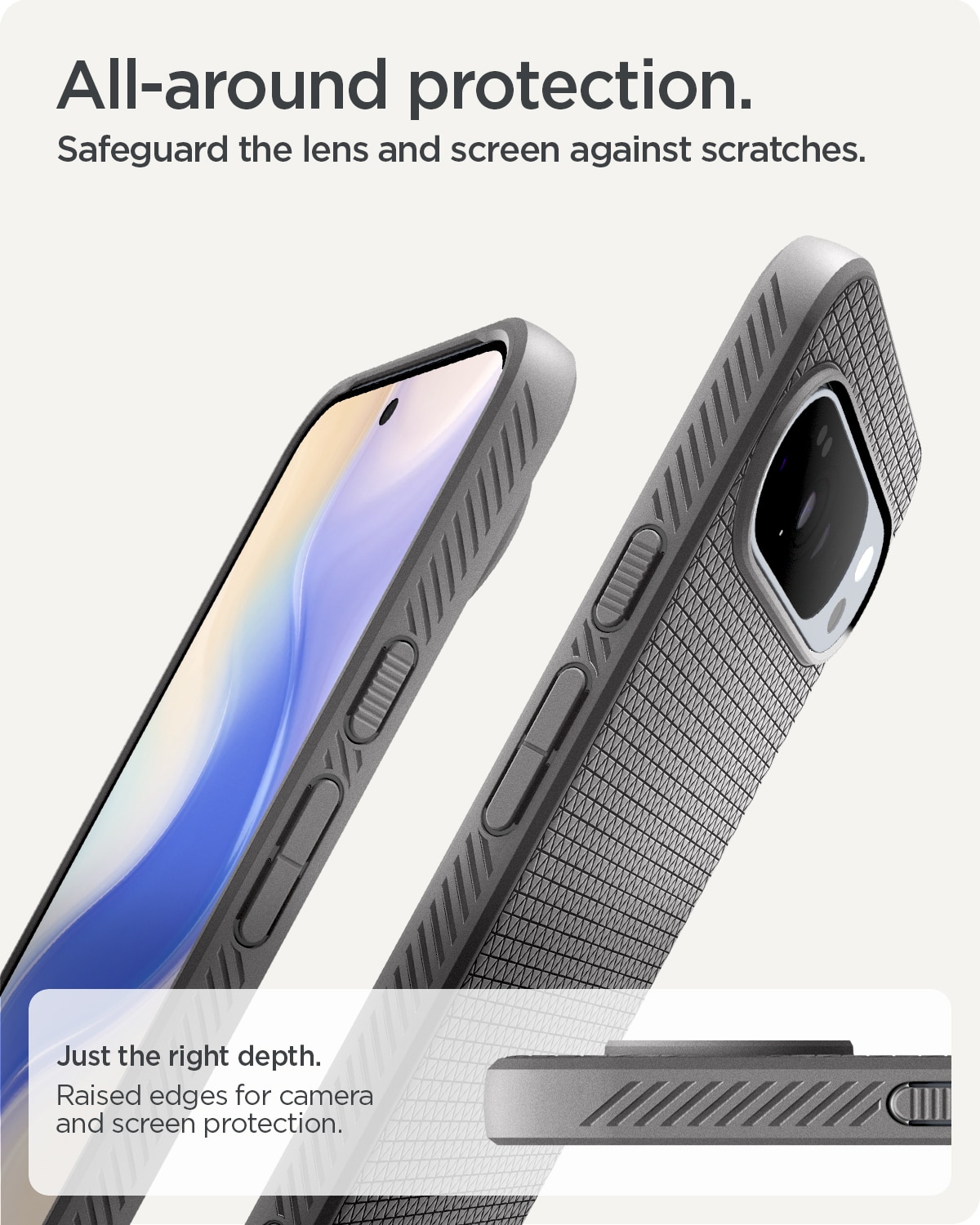 Case Liquid Air MagSafe Google Pixel 10 Pro XL Marble Gray