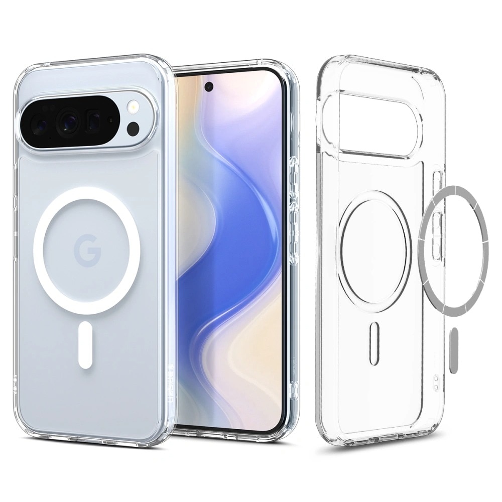 Case Ultra Hybrid MagSafe Google Pixel 10 Pro Clear White