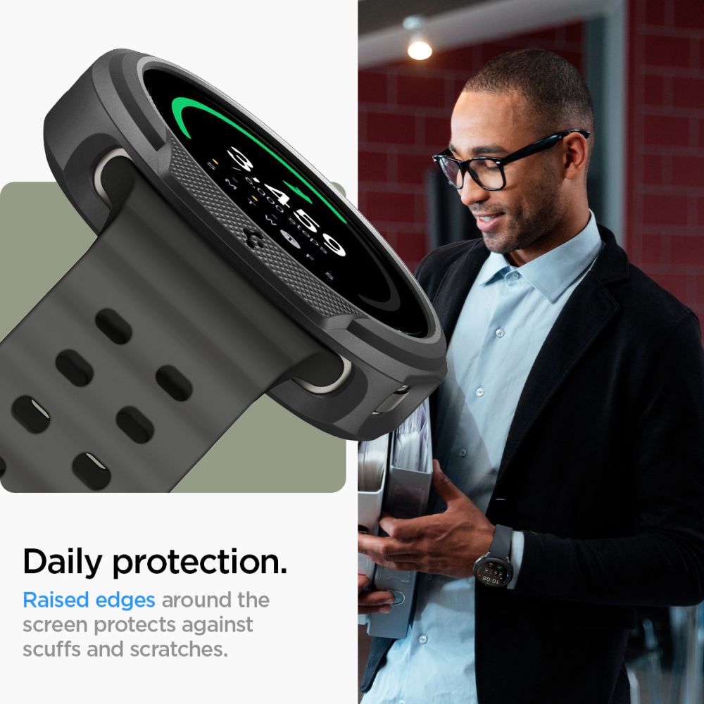 Hülle Liquid Air Samsung Galaxy Watch 8 44mm Black