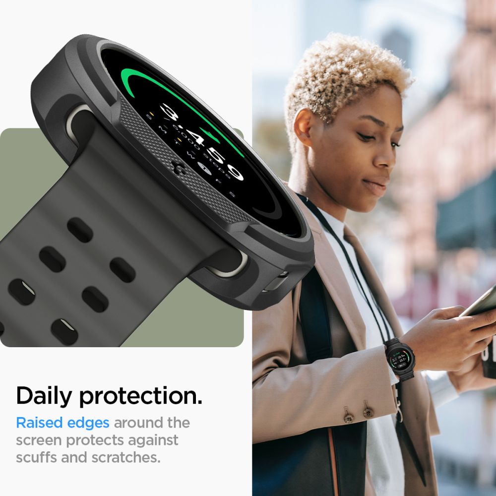 Hülle Liquid Air Samsung Galaxy Watch 8 Classic Black