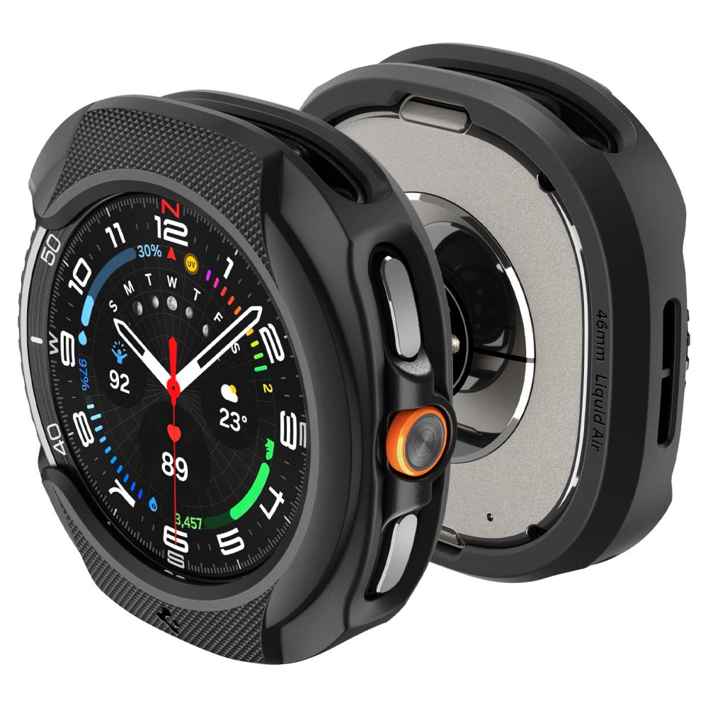 Hülle Liquid Air Samsung Galaxy Watch 8 Classic Black