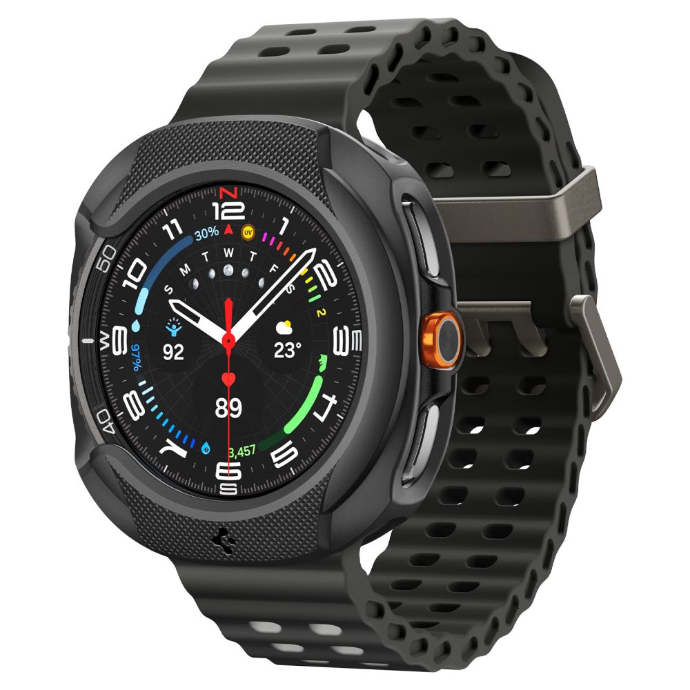 Hülle Liquid Air Samsung Galaxy Watch 8 Classic Black