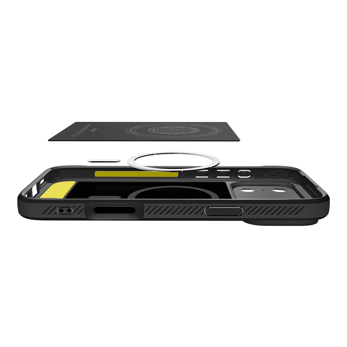 Case Rugged Armor MagSafe iPhone 17 Pro Max Black