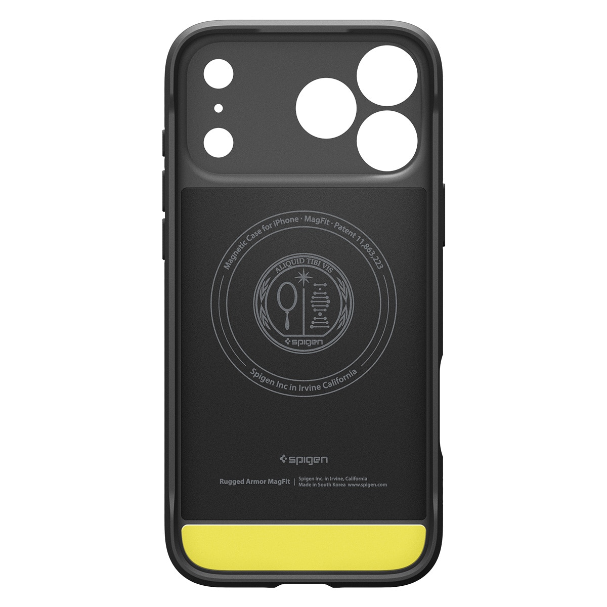 Case Rugged Armor MagSafe iPhone 17 Pro Black