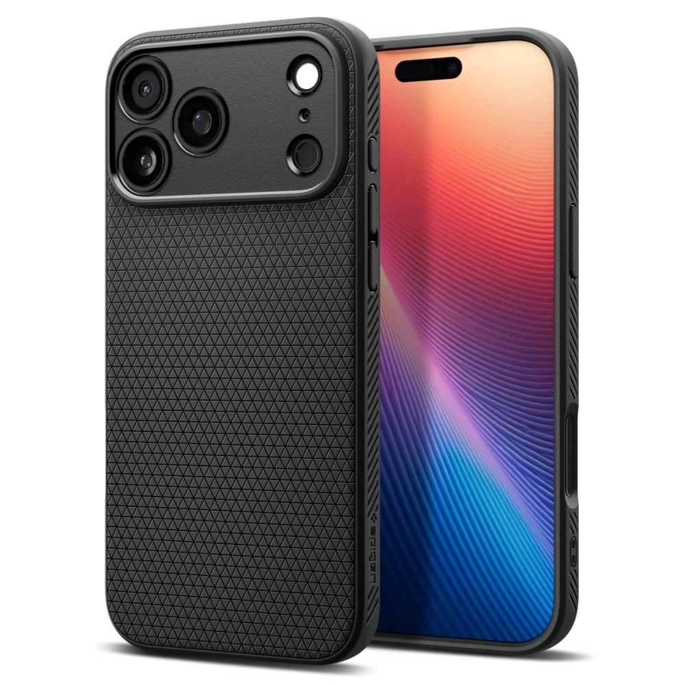 Case Liquid Air iPhone 17 Pro Max Matte Black