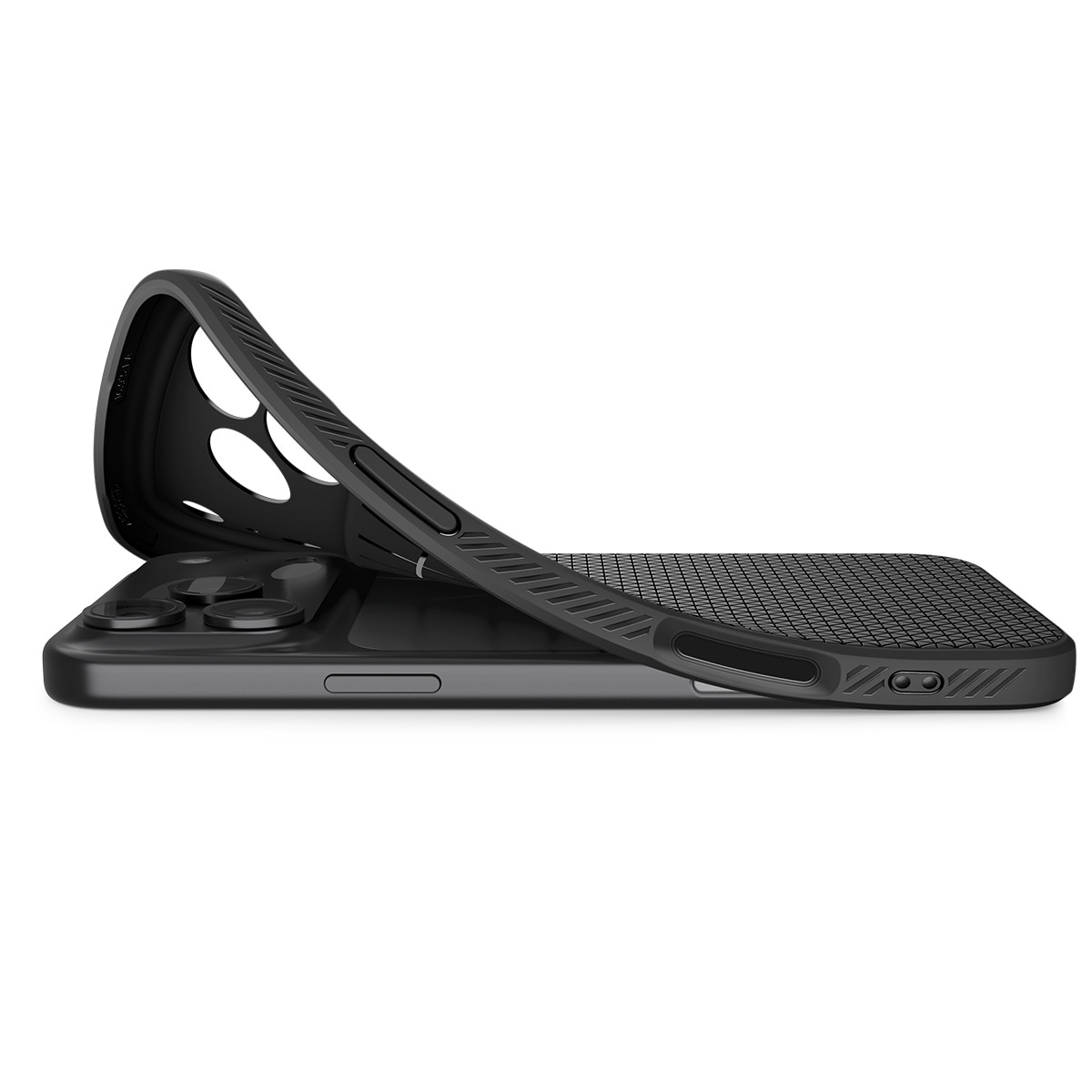Case Liquid Air iPhone 17 Pro Matte Black