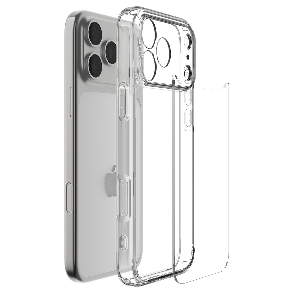 Case Ultra Hybrid iPhone 17 Pro Crystal Clear