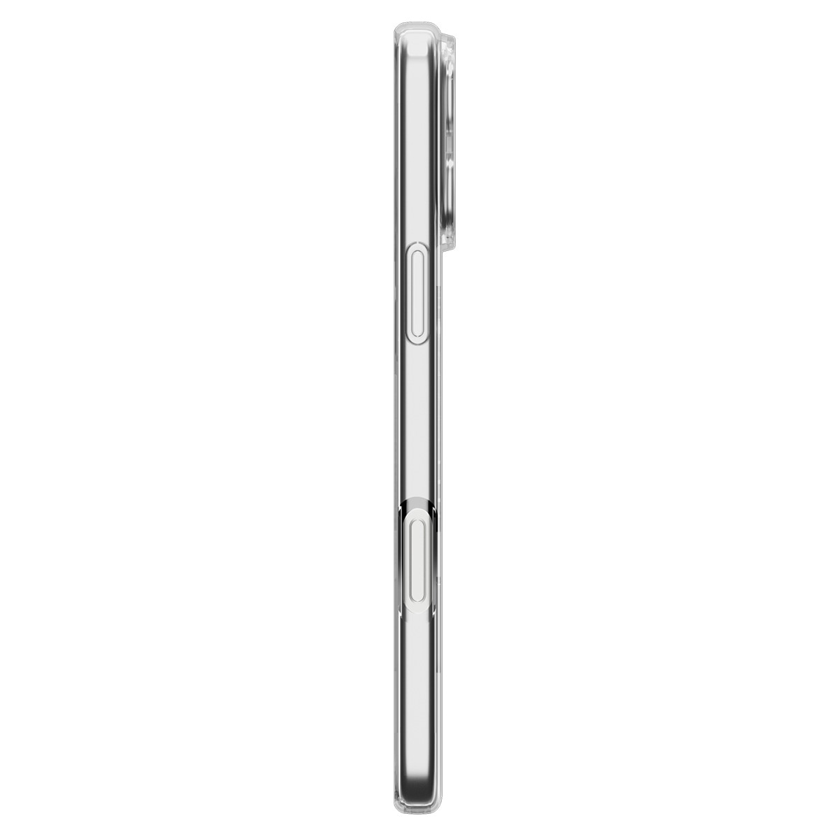 Case Liquid Crystal MagSafe iPhone 17 Pro Max Clear White