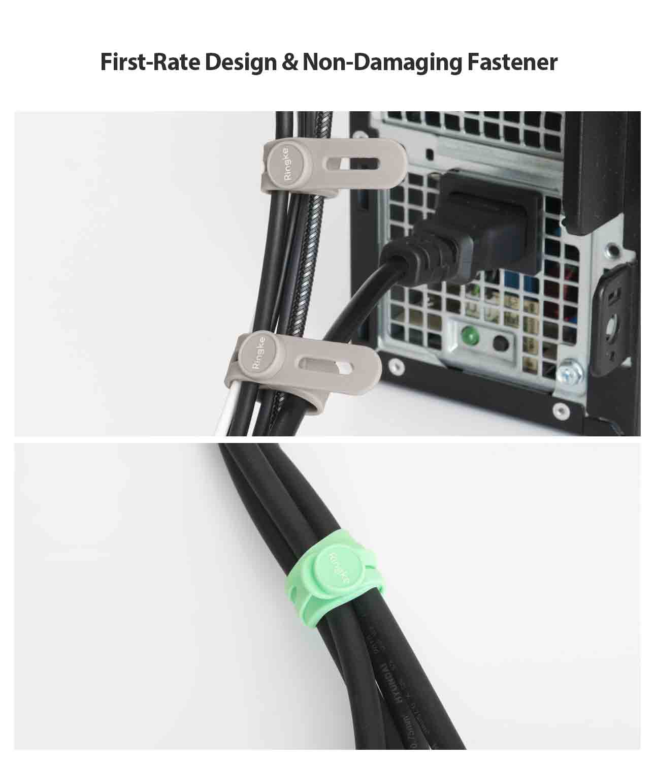 Silicone Cable Tie (5 Stück) Multi Color