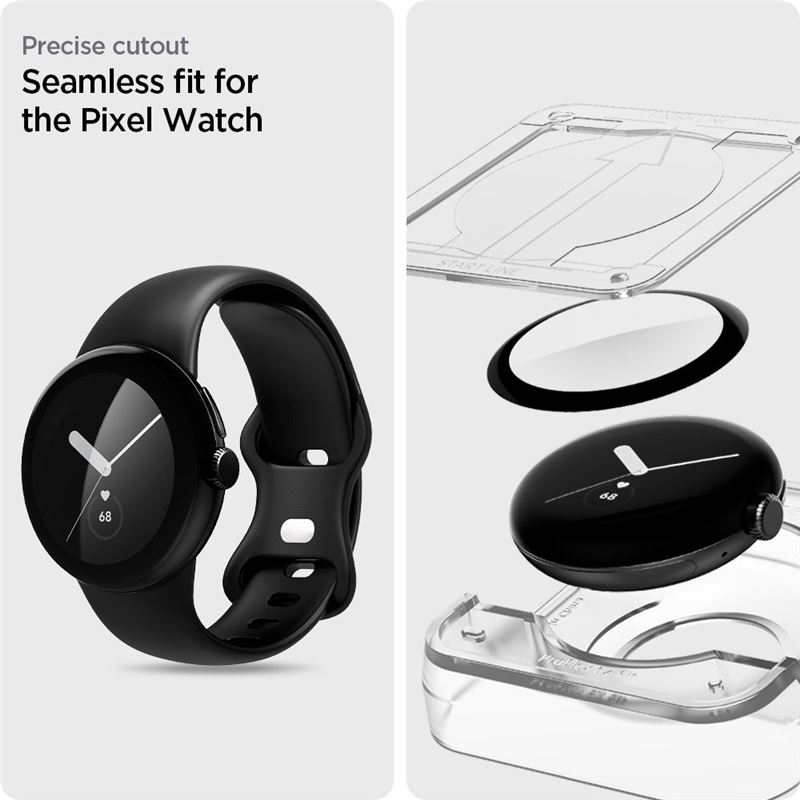 Screen Protector ProFlex EZ Fit (2 Stück) Google Pixel Watch