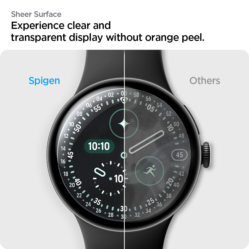 Screen Protector EliteShield EZ Fit (2 Stück) Google Pixel Watch 4 45mm