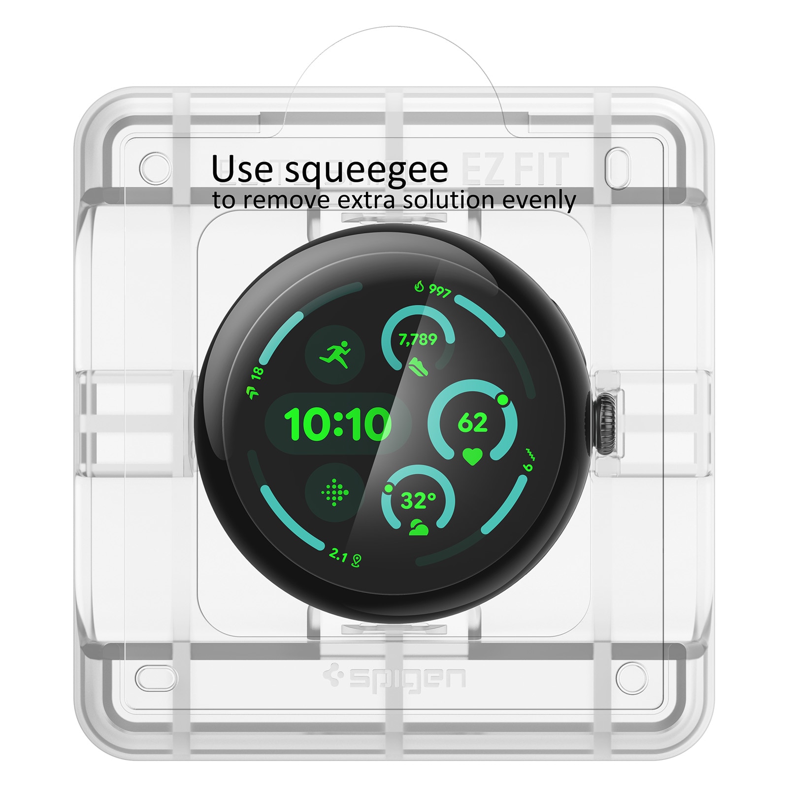 Screen Protector EliteShield EZ Fit (2 Stück) Google Pixel Watch 4 45mm