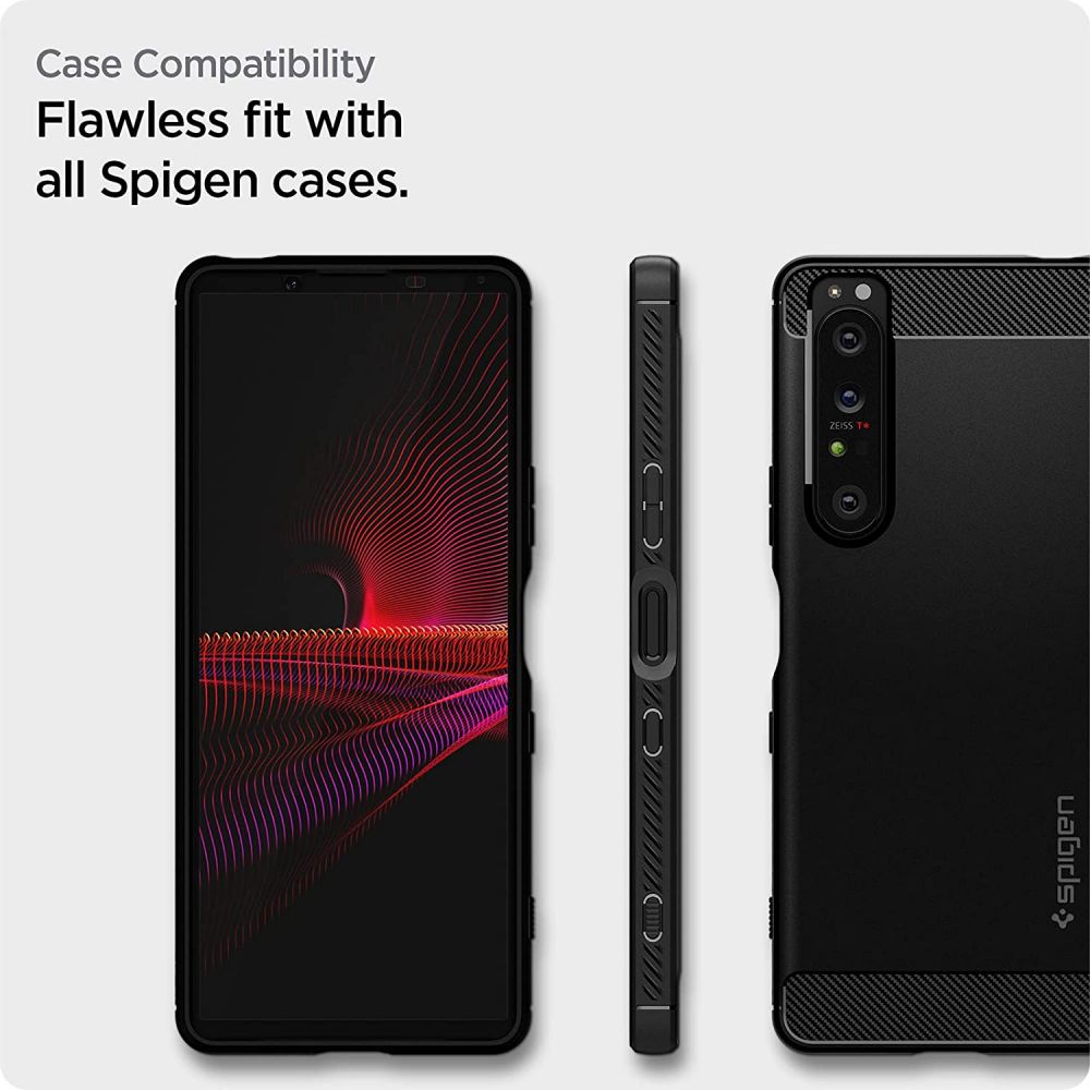 AlignMaster GLAS.tR Full Cover Sony Xperia 1 III Schwarz