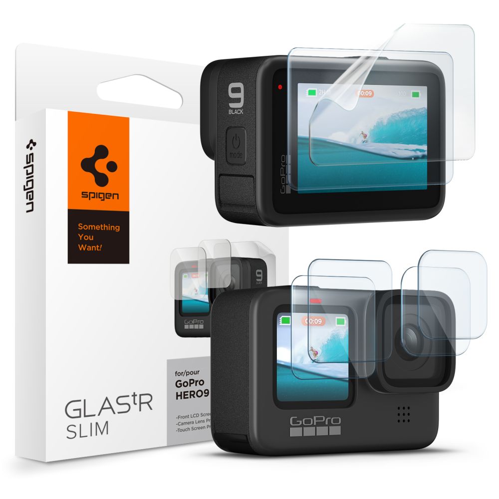 Screen Protector GLAS.tR SLIM + Film GoPro Hero11 (2 Stück)