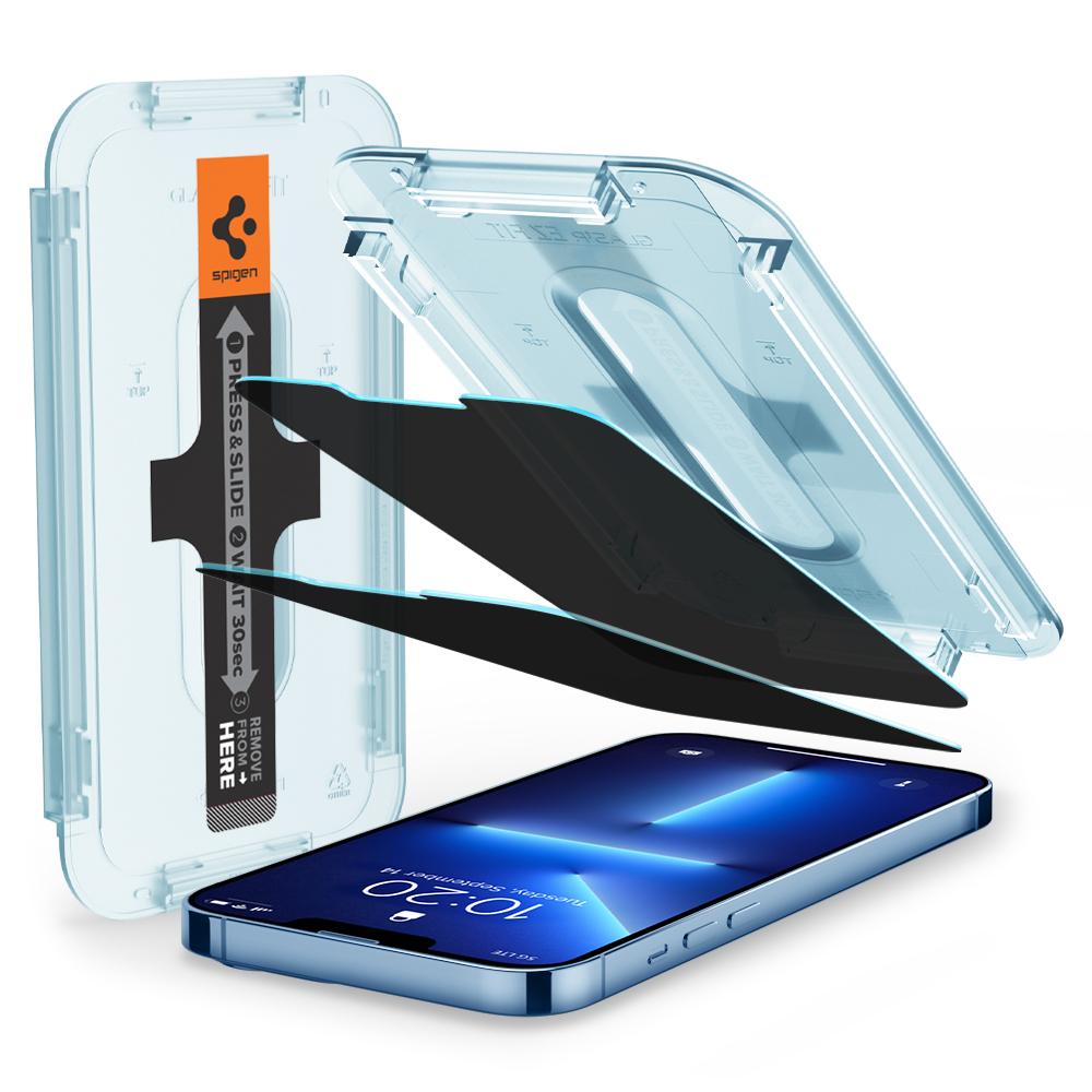 Screen Protector GLAS.tR EZ Fit (2 Stück) iPhone 13 Pro Max