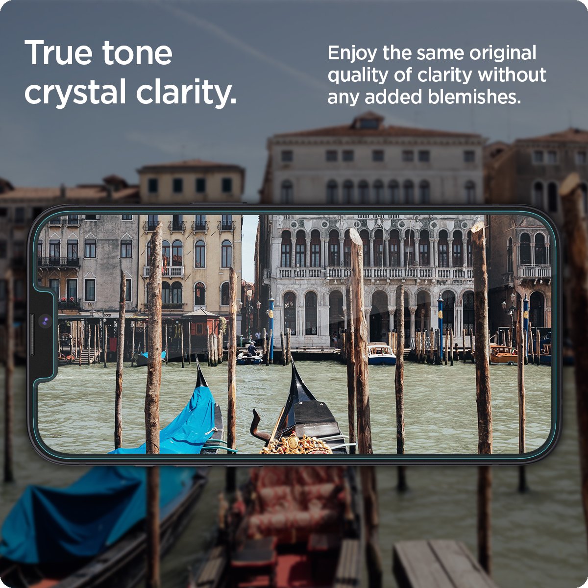 Screen Protector GLAS.tR EZ Fit (2 Stück) iPhone 13 Mini