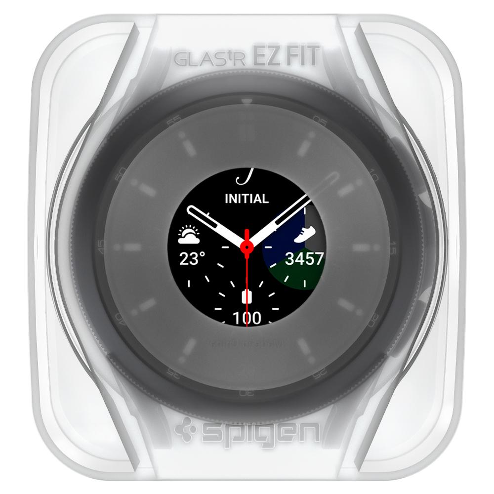 Screen Protector EZ Fit GLAS.tR (2 Stück) Samsung Galaxy Watch 4 Classic 46mm