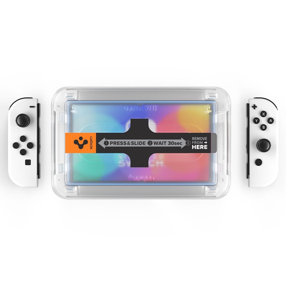 Screen Protector GLAS.tR EZ Fit (2 Stück) Nintendo Switch OLED