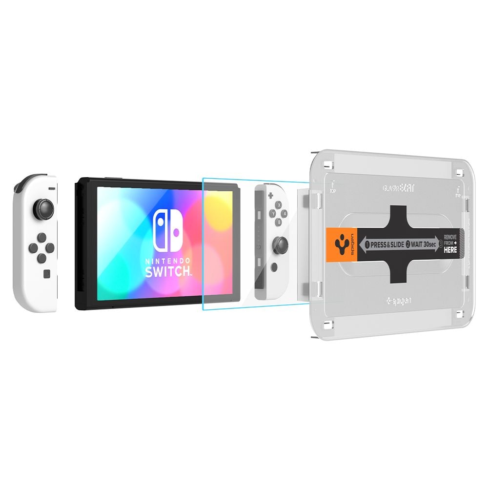 Screen Protector GLAS.tR EZ Fit (2 Stück) Nintendo Switch OLED