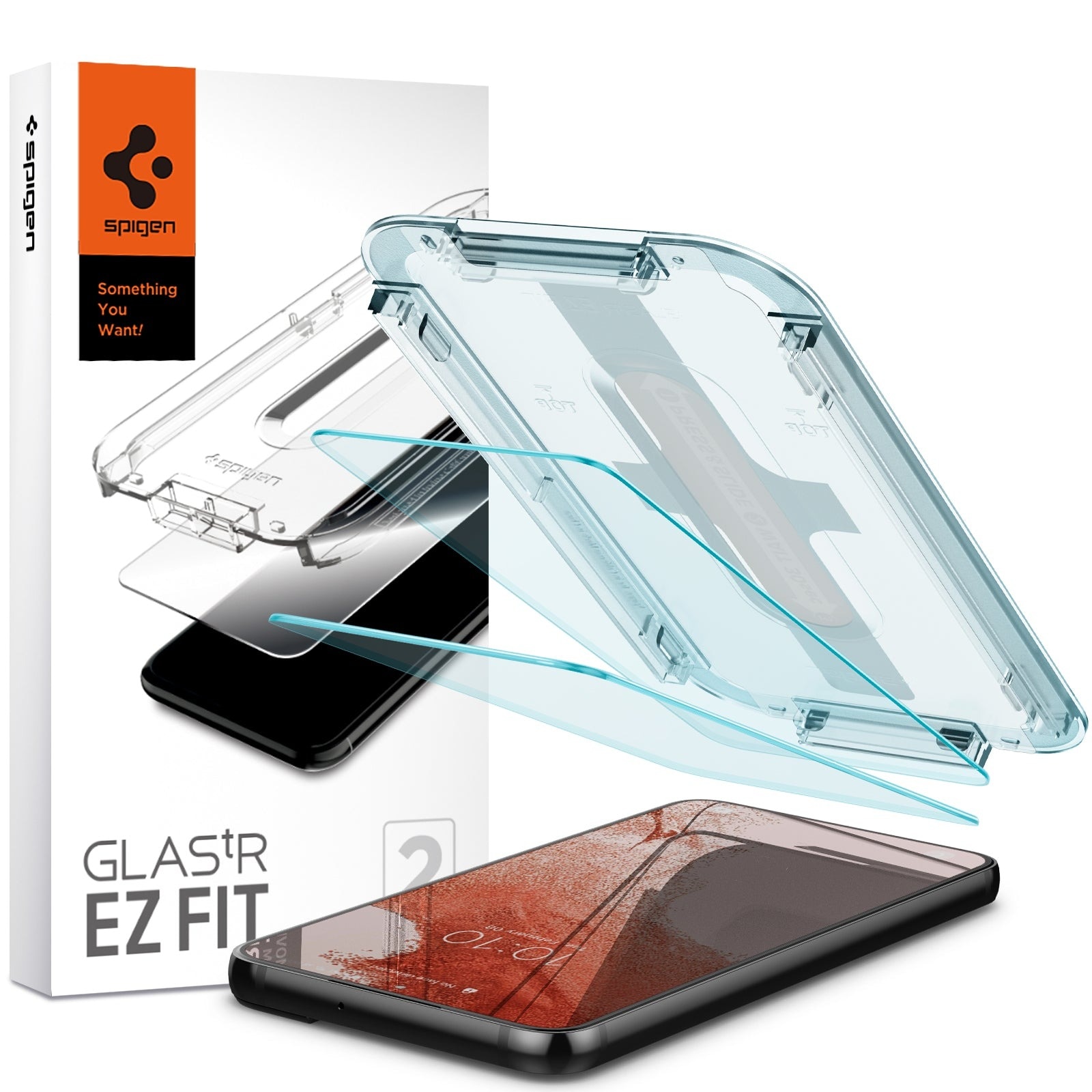 Screen Protector GLAS.tR EZ Fit (2 Stück) Samsung Galaxy S23