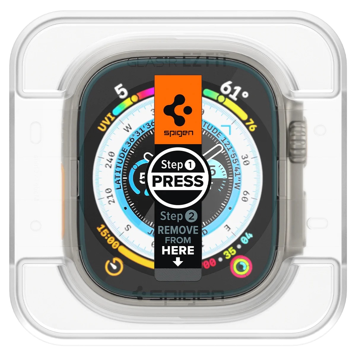 Screen Protector EZ Fit GLAS.tR (2 Stück) Apple Watch Ultra 49mm