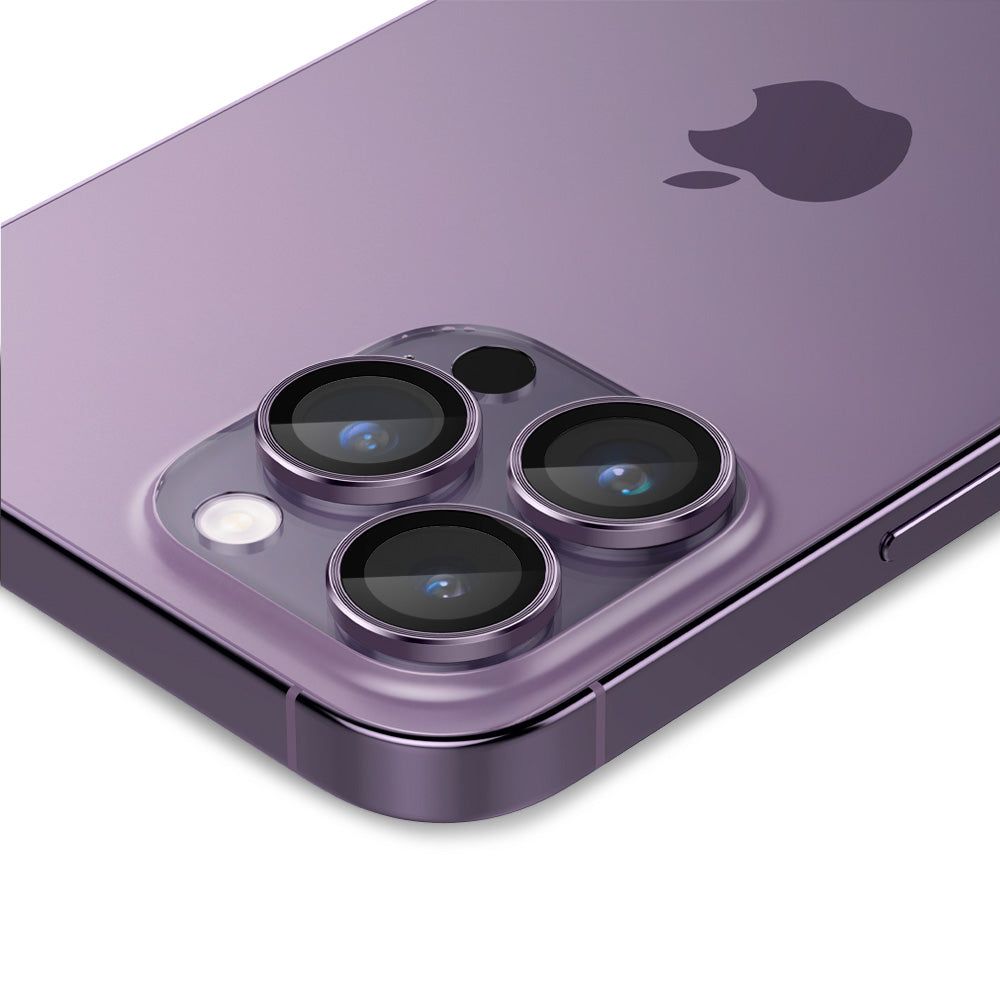 iPhone 14 Pro EZ Fit Optik Pro Lens Protector (2 Stück) Deep Purple