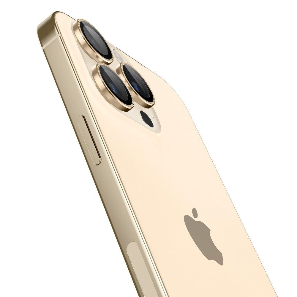 iPhone 14 Pro Max EZ Fit Optik Pro Lens Protector (2 Stück) Gold