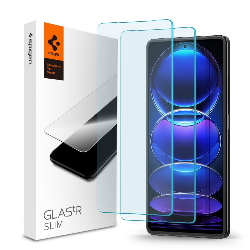 Screen Protector GLAS.tR SLIM Xiaomi Redmi Note 12 Pro (2 Stück)