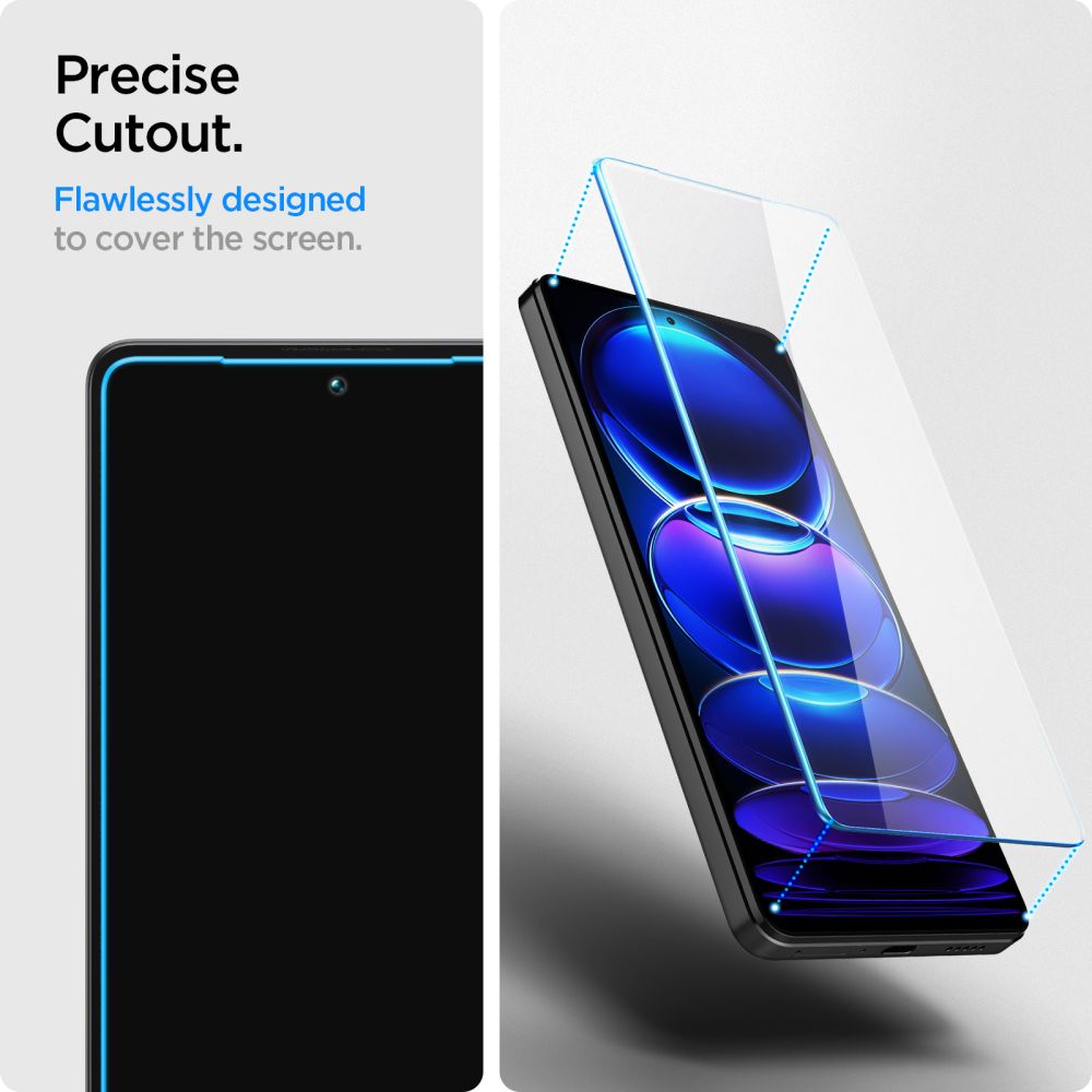 Screen Protector GLAS.tR SLIM Xiaomi Redmi Note 12 Pro 5G (2 Stück)