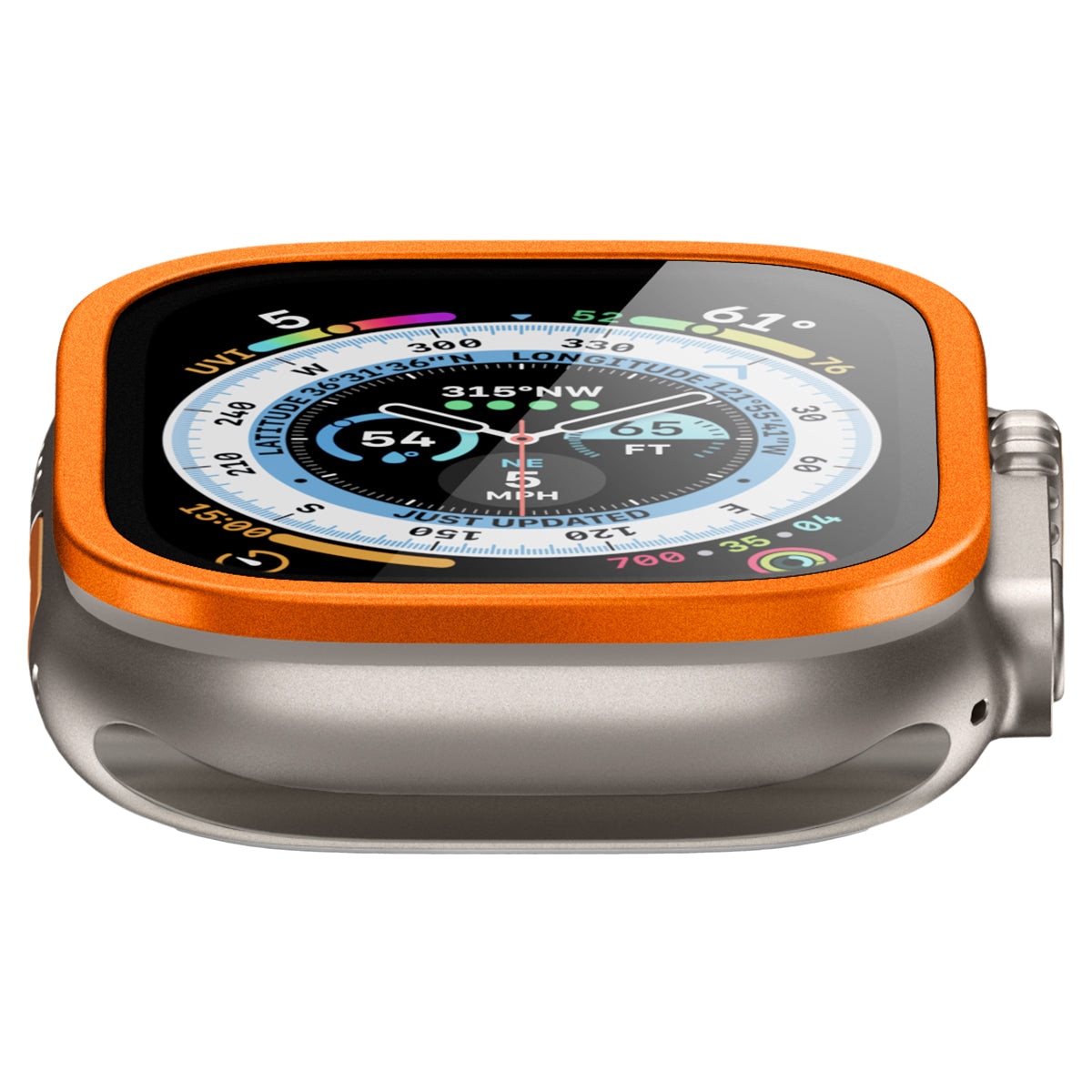Screen Protector Glas.tR Slim Pro Apple Watch Ultra 49mm orange