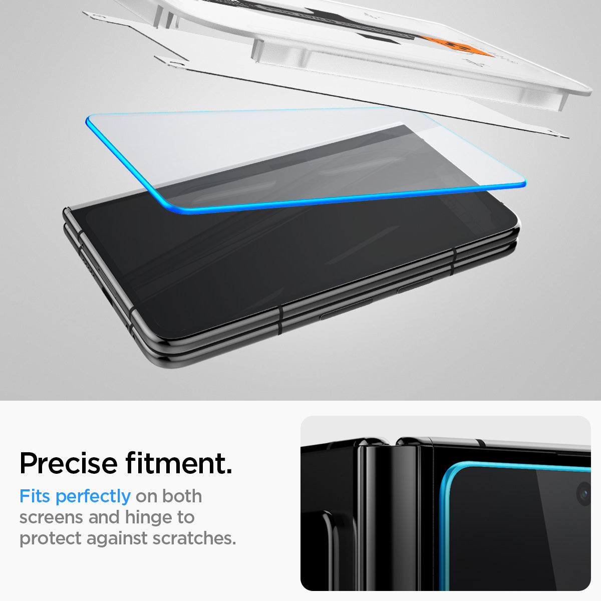 Cover Screen Protector GLAS.tR EZ Fit (2 Stück) Google Pixel 9 Pro Fold