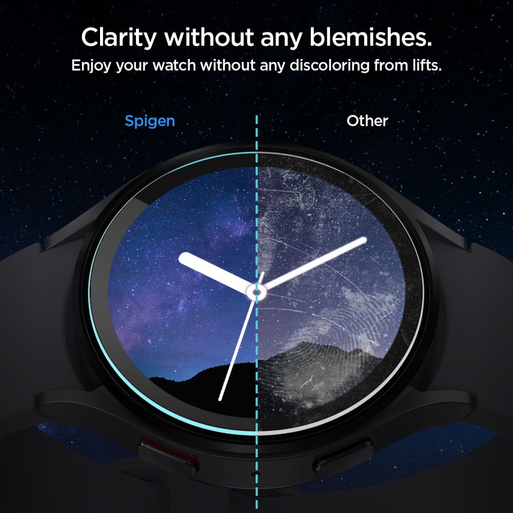 Screen Protector EZ Fit GLAS.tR (2 Stück) Samsung Galaxy Watch 6 44mm