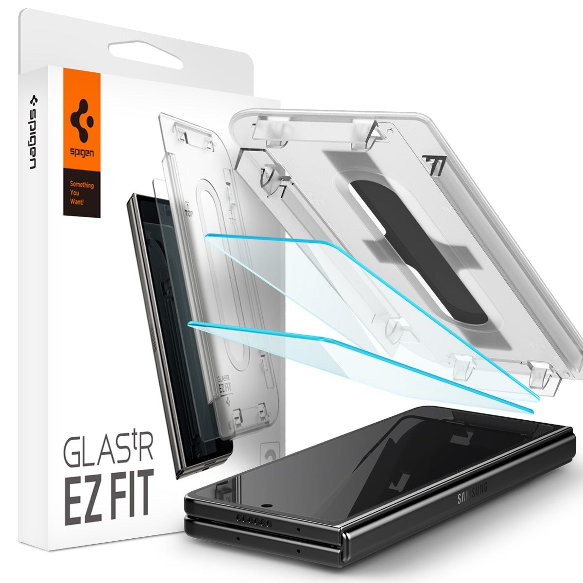 Cover Screen Protector GLAS.tR EZ Fit (2 Stück) Galaxy Z Fold 5