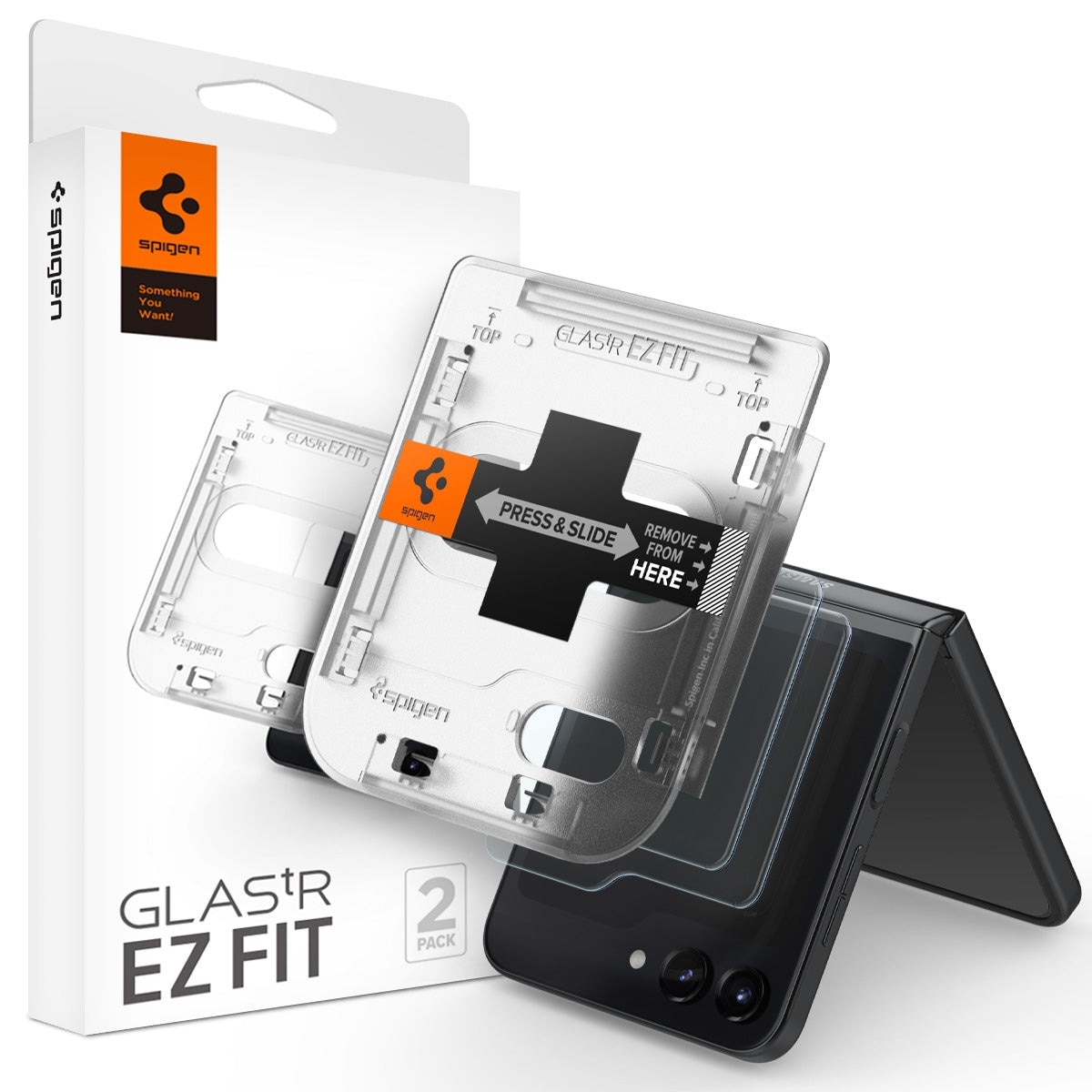 Cover Screen Protector GLAS.tR EZ Fit (2 Stück) Galaxy Z Flip 5