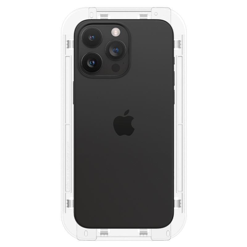 Screen Protector GLAS.tR Full Cover EZ Fit (2 Stück) iPhone 15 Pro Max Black