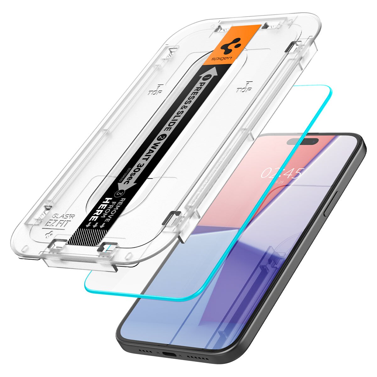 Screen Protector GLAS.tR EZ Fit (2 Stück) iPhone 15 Plus