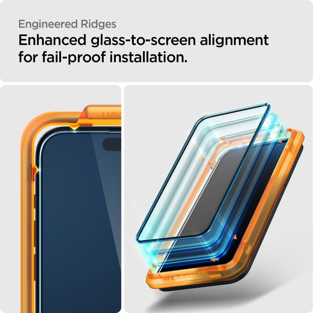 AlignMaster GLAS.tR Full Cover (2 Stück) iPhone 15 Pro