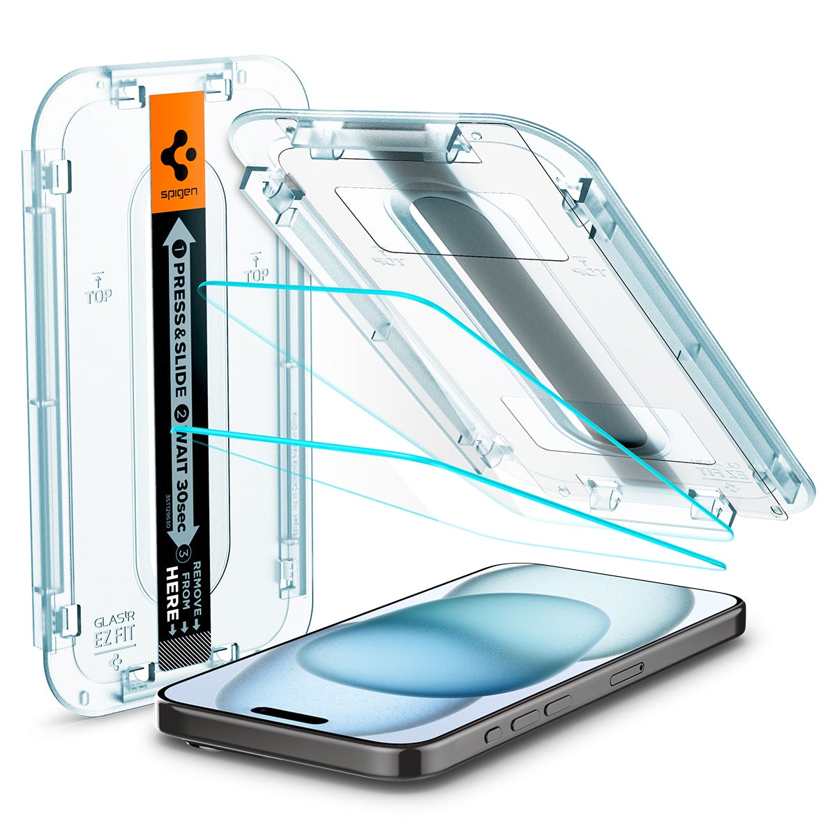 Screen Protector GLAS.tR EZ Fit (2 Stück) iPhone 15