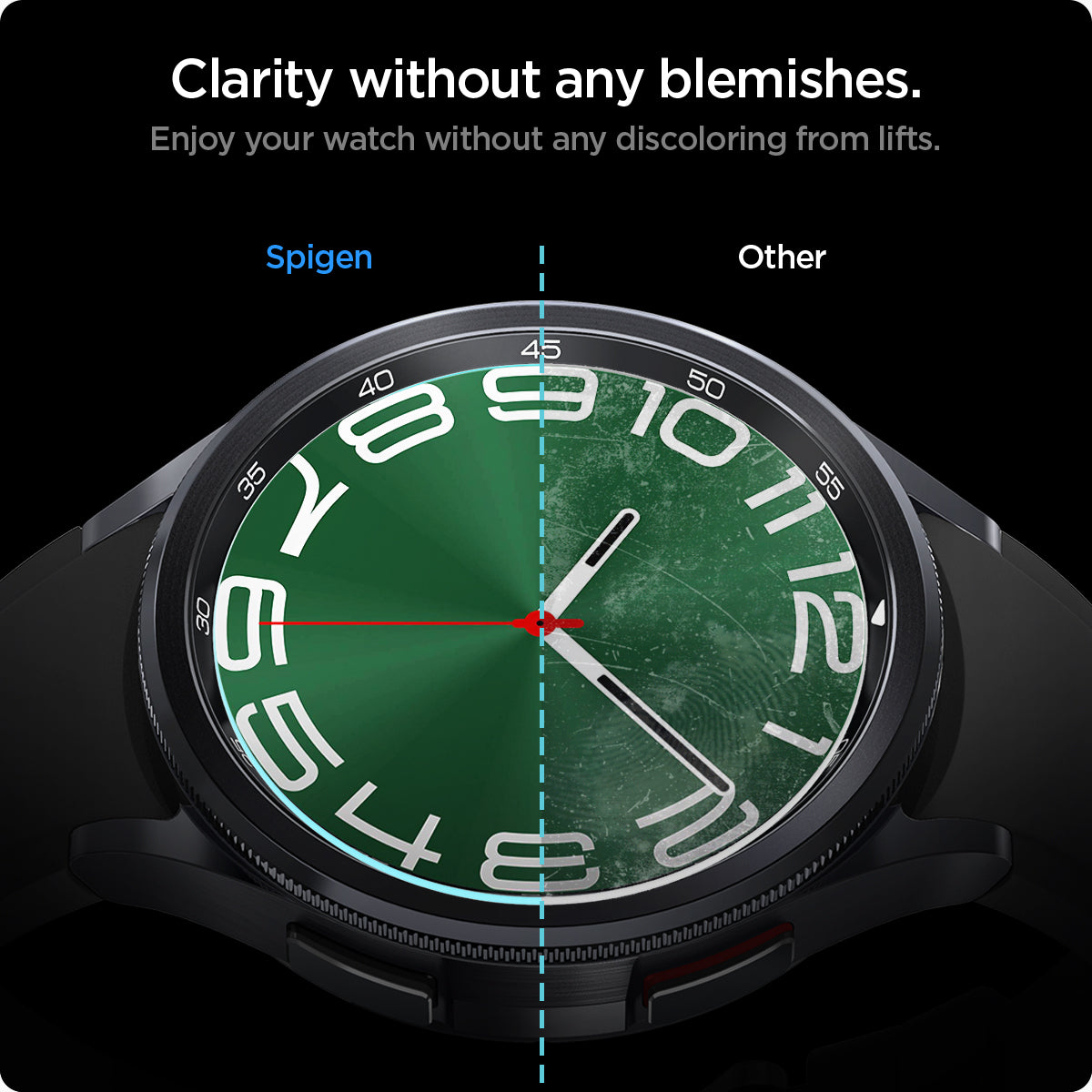 Screen Protector EZ Fit GLAS.tR (2 Stück) Samsung Galaxy Watch 6 Classic 47mm