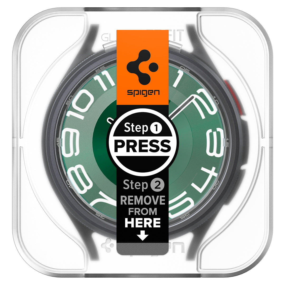 Screen Protector EZ Fit GLAS.tR (2 Stück) Samsung Galaxy Watch 6 Classic 47mm