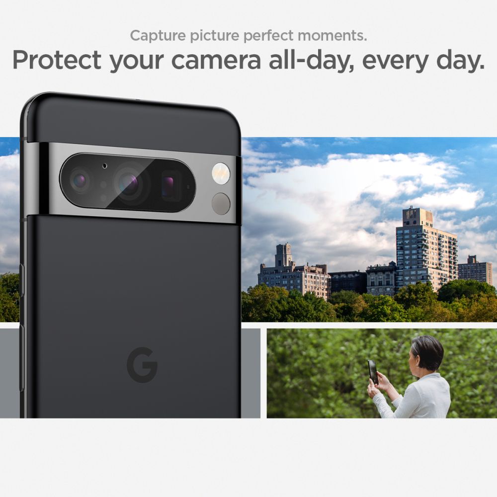 Google Pixel 8 Pro EZ Fit Optik Lens Protector (2-pack)