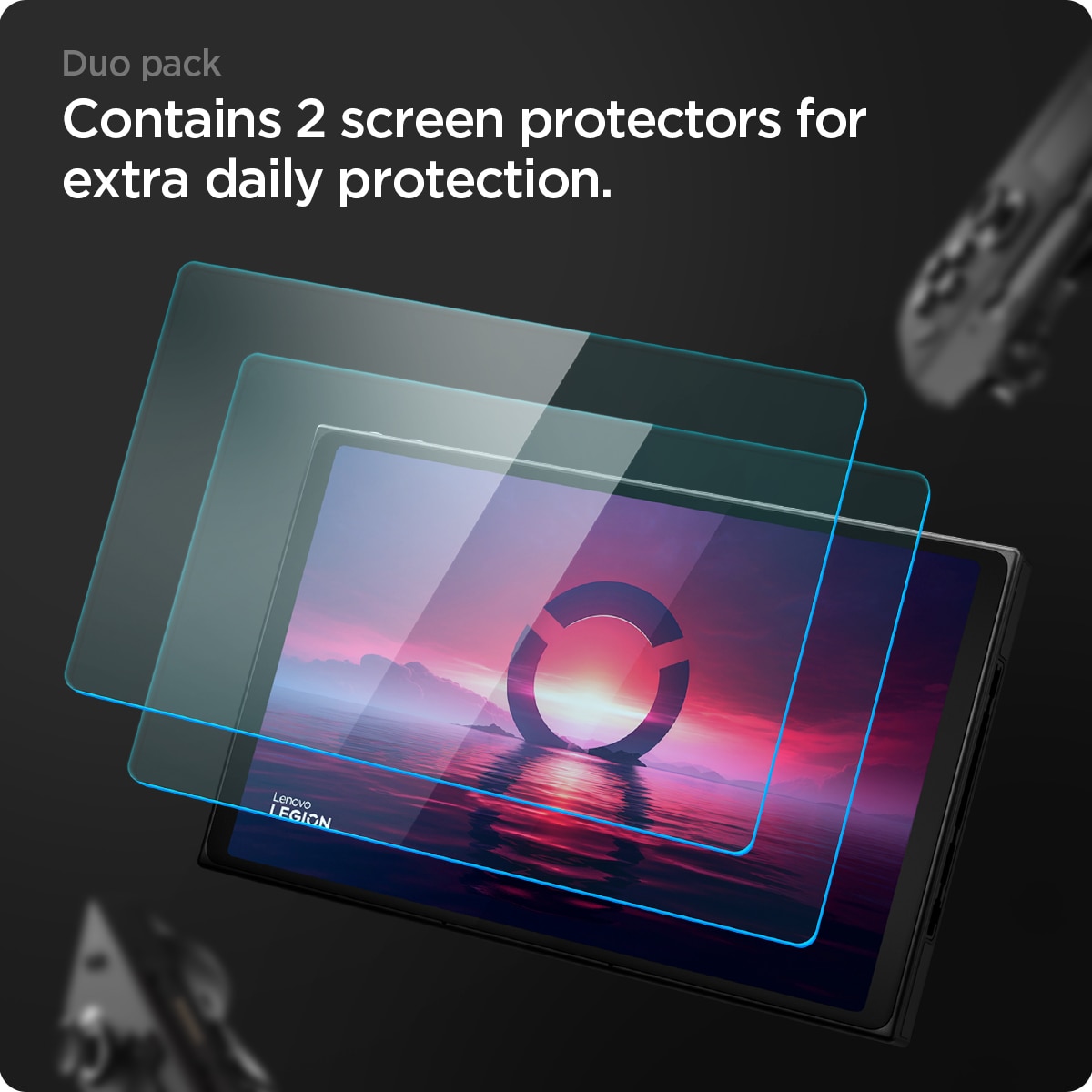 Screen Protector GLAS.tR SLIM Lenovo Legion Go (2 Stück)