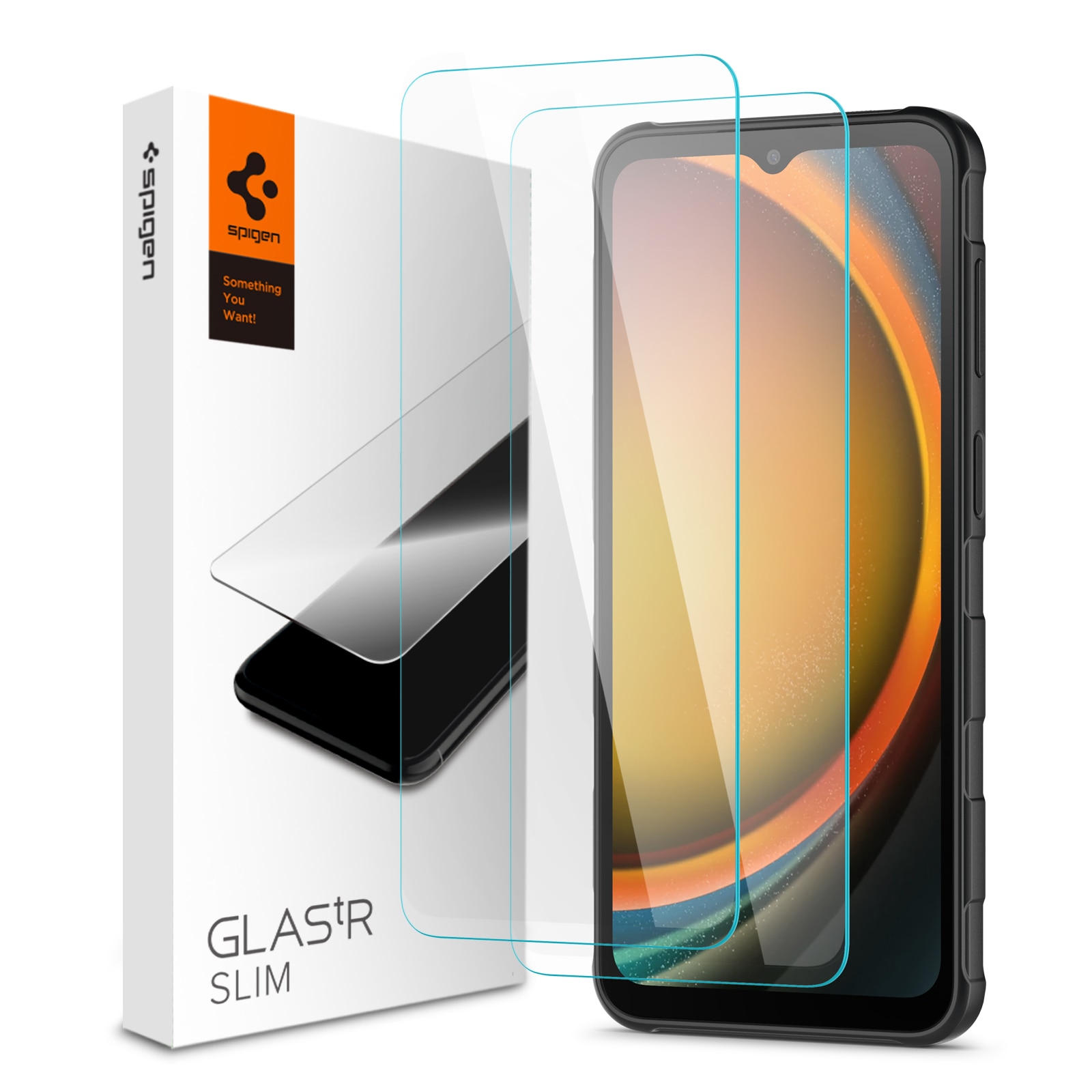 Screen Protector GLAS.tR SLIM Samsung Galaxy Xcover 7 (2 Stück)