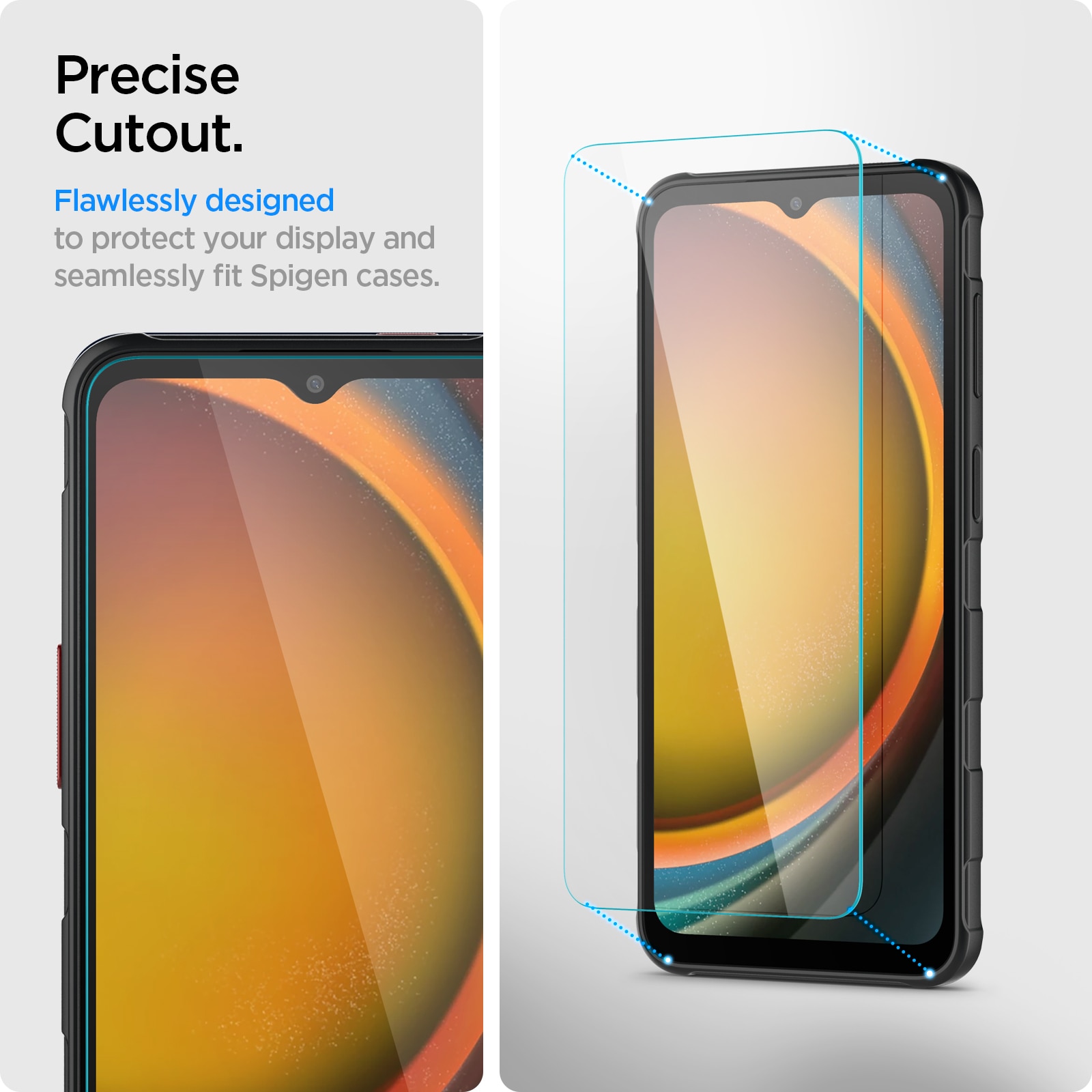 Screen Protector GLAS.tR SLIM Samsung Galaxy Xcover 7 (2 Stück)