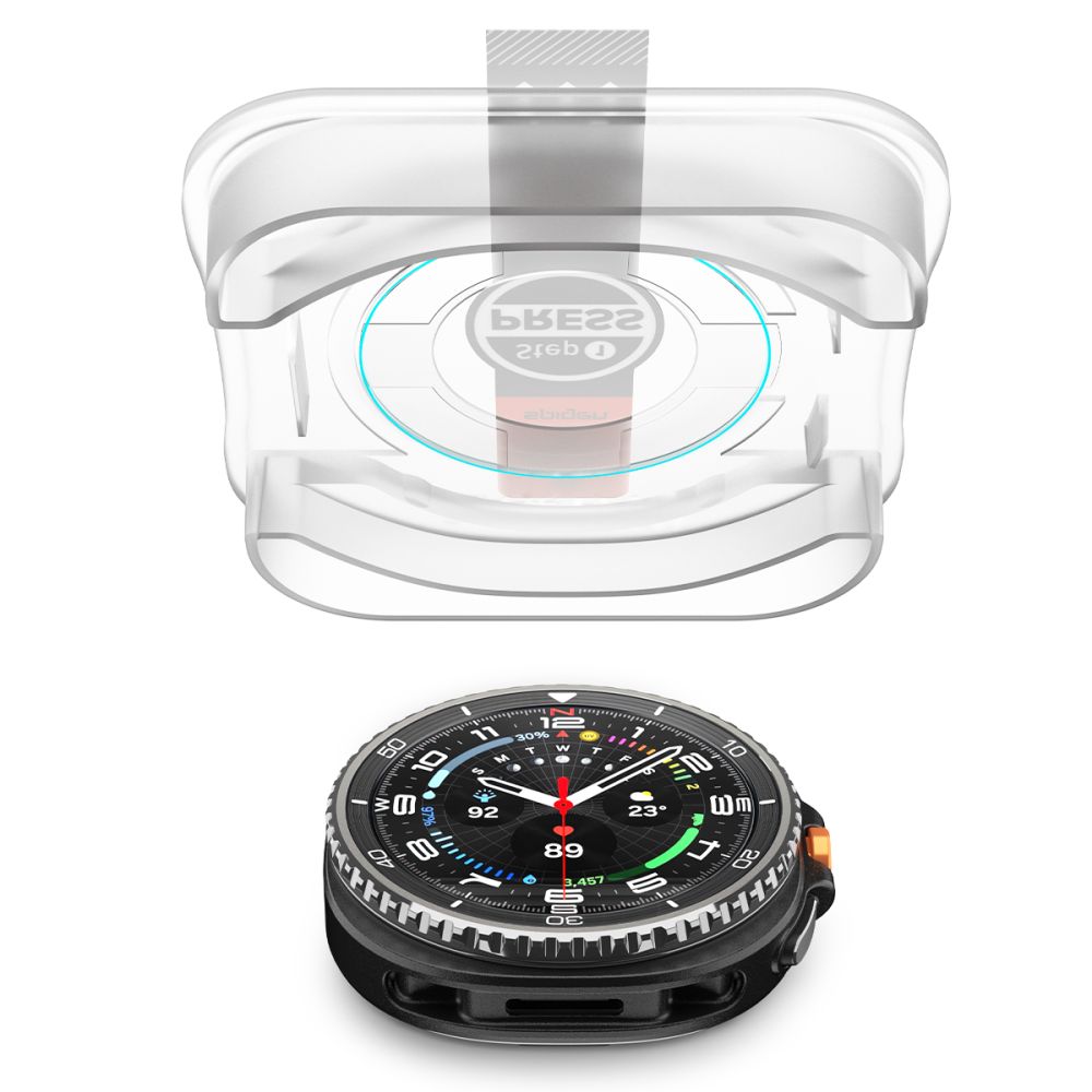 Screen Protector EZ Fit GLAS.tR (2 Stück) Samsung Galaxy Watch 8 Classic