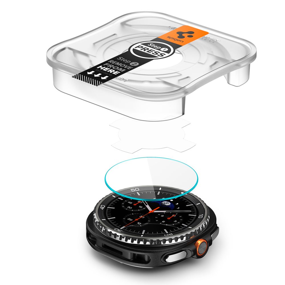 Screen Protector EZ Fit GLAS.tR (2 Stück) Samsung Galaxy Watch 8 Classic