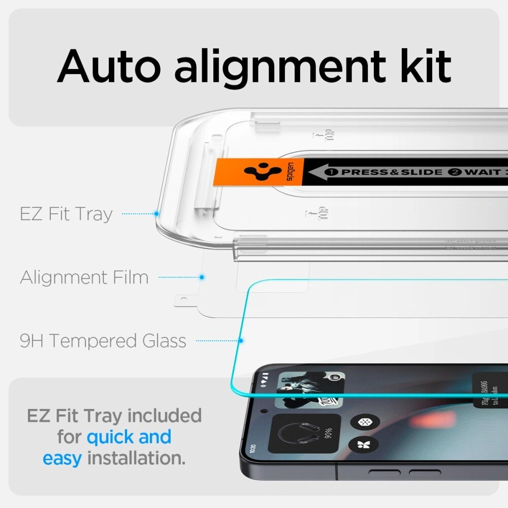 Screen Protector GLAS.tR EZ Fit (2 Stück) Nothing Phone 3