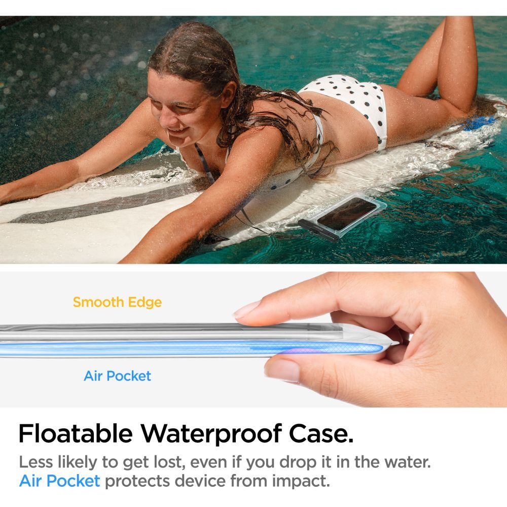 A610 Universal Waterproof Float Hülle Crystal Clear