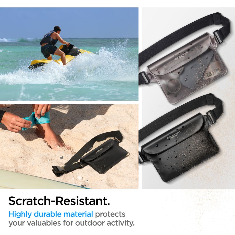 A620 Universal Aqua Shield WaterProof Waist Bag Schwarz